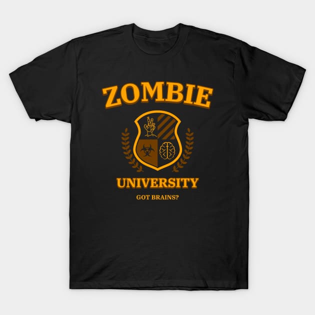 ZOMBIE UNIVERSITY 1 T-Shirt by GreatSeries